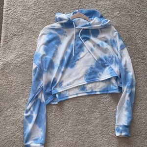 Blue tie dye set
